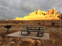 GLCA - Developed campsite at the Hite Campground in the Scenic Hite area in Glen Canyon Nation...jpg