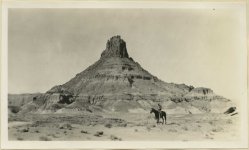 Castle_Butte_near_mouth_of_Red_Canyon_Wingate_on_Chinle_surrounding_surface_Shinarump_Zeke_Joh...jpg