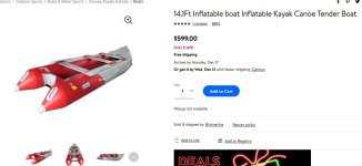 14.1Ft Inflatable boat Inflatable Kayak Canoe Tender Boat - Walmart.jpg