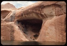 Triangle cave at Hidden Passage - 1965.jpg Triangle cave at Hidden Passage - 1965.jpg