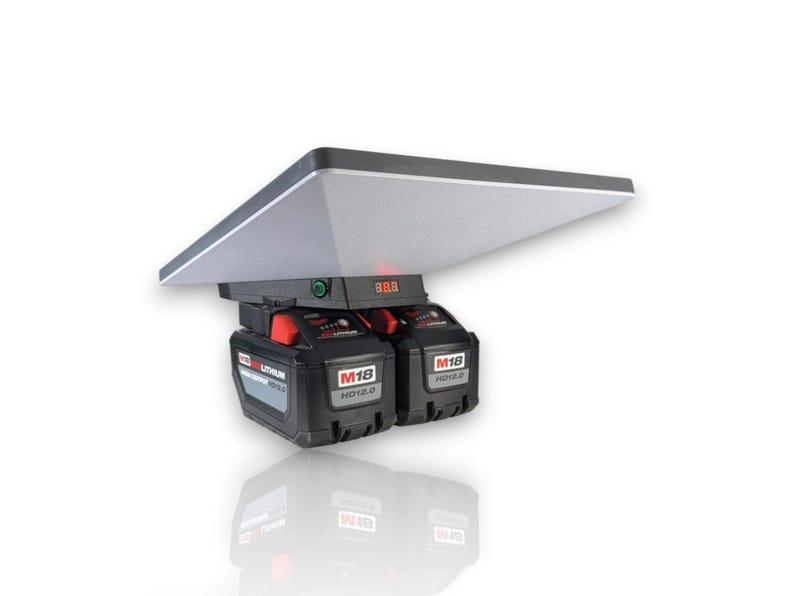 Power Adapter V2 for Starlink Mini | Compatible with Milwaukee M18 Batteries image 1